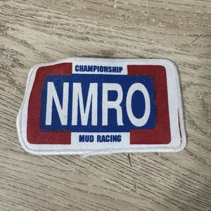 NMRO Championship Mud Racing Embroidered Patch Vintage Sew On 5” x 3” - Picture 1 of 4