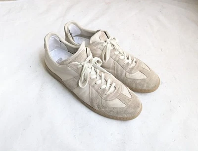 Maison Margiela GAT Tenis Hombres 13 46 Cuero Gamuza Prendas para el torso bajas Italia Goma Foto 1 de 4