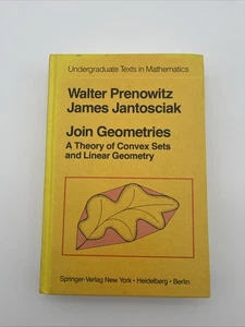 Undergraduate Texts in Mathematics Ser.: Theory of Join Spaces : A Contemporary - Imagen 1 de 9