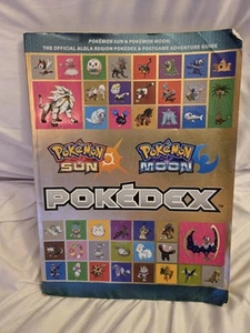 Pokemon Sun And Moon Pokedex Book - Picture 1 of 6