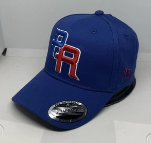 PUERTO RICO BASEBALL PR 3-D EMBROIDERED - SNAPBACK HAT - Picture 1 of 7