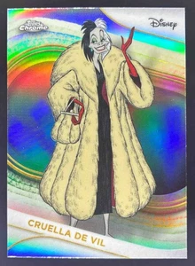 2025 Topps cromo no deportivo Disney Cruella de Vil refractor #103 - Imagen 1 de 10