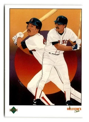 1989 Wade Boggs Upper Deck Boston Red Sox Checklist - Image 1 of 2