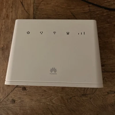 Huawei B311 4G LTE Router - Weiß Mit Antenne Und 12 Volt /220 Volt - Bild 1 von 4