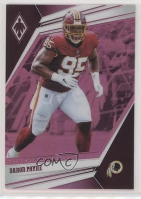 2019 Panini Phoenix Pink /199 Daron Payne #63 - Image 1 of 2