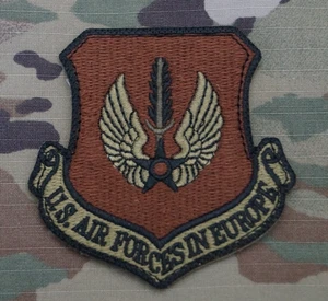 Military Patch US Air Force in Europe Unit OCP Brown Spice Brand New - Picture 1 of 1