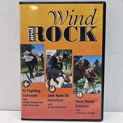 Wind & Rock Martial Arts DVD KI Fighting, Jeet Kune Do, Doce Pares Eskrima RARE! - Image 1 of 4