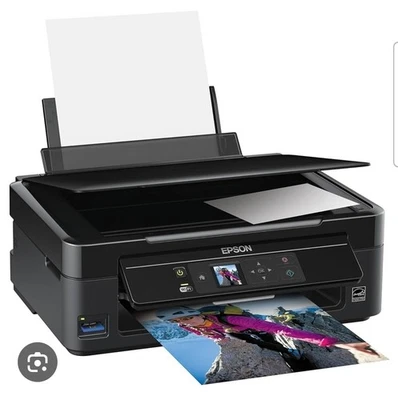 Epson Stylus SX435W All-in-One Inkjet Printer With Inks. - Image 1 of 4
