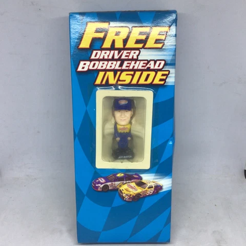 Driver Bobblehead #99 Jeff Burton Velveeta Cheese Racing Jumpsuit Cover