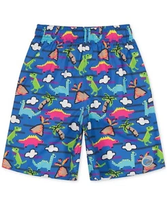 Laguna Boys Dino Rashguard Swim Trunks Multicolor 7US - Picture 1 of 3