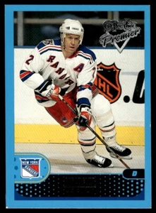 2001-02 O PEE CHEE PREMIER Brian Leetch New York Rangers #4 - Picture 1 of 2