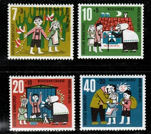 Bund 369-72 **, Wohlfahrt 1961-Märchen postfrisch - Bild 1 von 1