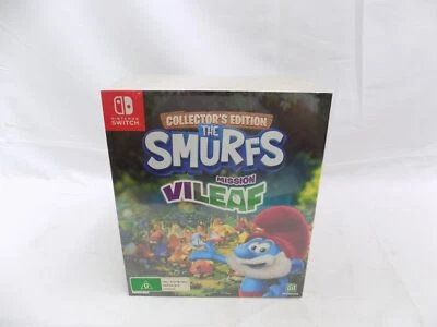 Brand New and Sealed Nintendo Switch The Smurfs Mission Vileaf Collector's Ed... - Image 1 of 4