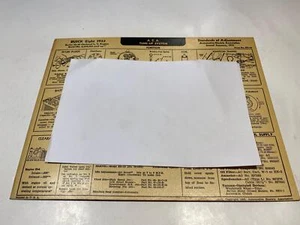 1933 Buick Eight Series 33-50 optional low compression AEA Tune Up System card - Picture 1 of 1