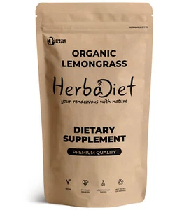 Organic Lemongrass Powder A GRADE Lemon Grass Cymbopogon DETOX Non-GMO - Picture 1 of 3