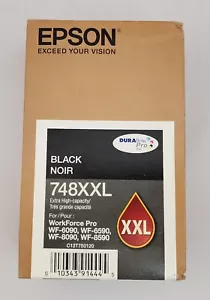 Cartucho de tinta Epson DURABrite Pro 748 extra alto rendimiento negro paquete de 1 C13T750120 - Imagen 1 de 13