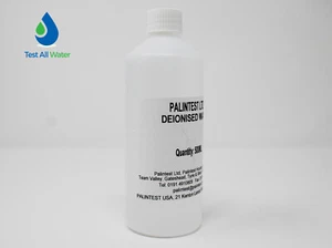 Palintest Deionised Water 500ml - Picture 1 of 3