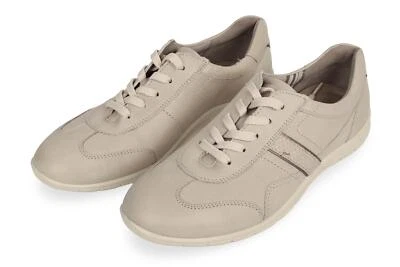 Zapatos Oxford ECCO Babett de cuero beige para mujer talla 41 Foto 1 de 4