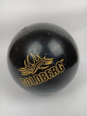 WCW Bill Goldberg 1999 Collectors Series Bowling Ball 14 lbs Drilled Used  - Image 1 of 4