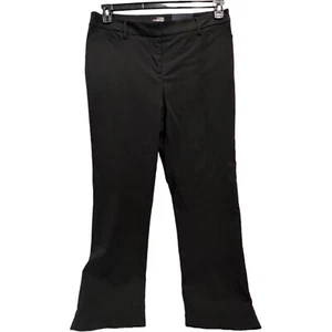 NEW Rafaella Pants Womens 16 Black Modern Fit Classic Business Career Staple - Picture 1 of 11