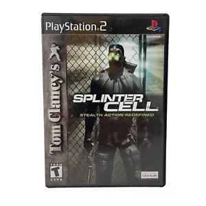 Sony Playstation 2 PS2 Splinter Cell Stealth Action Redefined CIB Complete - Picture 1 of 12