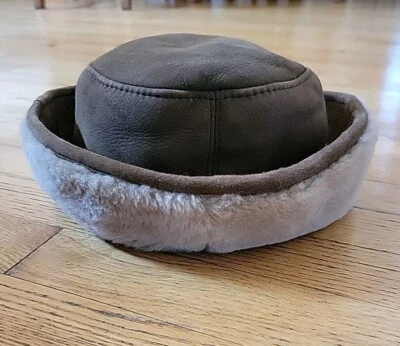 Sombrero Aston Syracuse 100 % piel de oveja talla Med. en marrón castaño tostado Foto 1 de 4