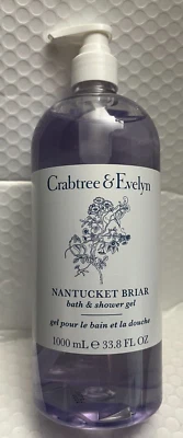 CRABTREE&EVELYN NANTUCKET BRIAR BATH&SHOWER GEL JUMBO SIZE 33.8FLOZ - Image 1 of 3