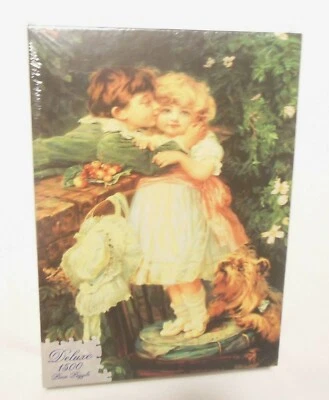 Frederick Morgan Jigsaw Puzzle Over The Garden Wall 1500 Piece Woolworths  - Image 1 of 4