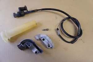 Honda XLR250 R XLR250 R MD16 RFVC Juego de empuñadura del acelerador y palanca del estrangulador DAÑADO - Imagen 1 de 6