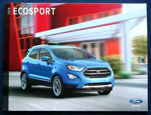 Prospekt brochure 2018 Ford Ecosport (USA) - Bild 1 von 1
