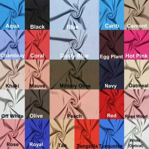Crepe Gauze Viscose Ghost Fabric by the Yard Rayon Soft Dress Fabric - Picture 1 of 24