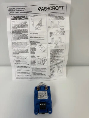 ASHCROFT CX4MB242P25IWL CXLDP ПЕРЕДАТЧИК ДИФФЕРЕНЦИАЛЬНОГО ДАВЛЕНИЯ НОВЫЙ В ОТКРЫТОЙ КОРОБКЕ - Изображение 1 из 4