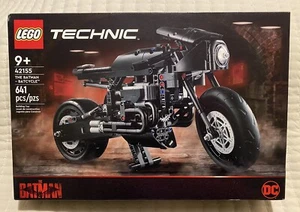LEGO Technic THE BATMAN – BATCYCLE Set 42155, Collectible Toy Motorcycle - Picture 1 of 16