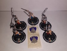 Mage Knight lot - 4 Knights Immortal Fanatics + 1 Eremohn the Strong (unique)