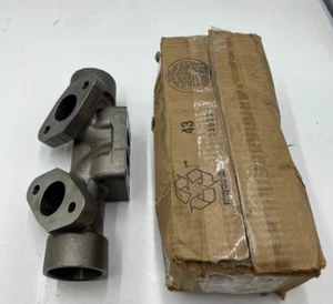 CAT CATERPILLAR GENUINE OEM EXHAUST MANIFOLD 219-5855 Ductile Iron Casting - Picture 1 of 5