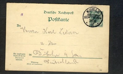 German South West Africa 1901 Postal Stationary - Image 1 of 2