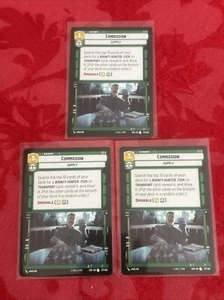 3x Star Wars Unlimited - Commission - Shadows of the Galaxy (SHD) x3 - Picture 1 of 6