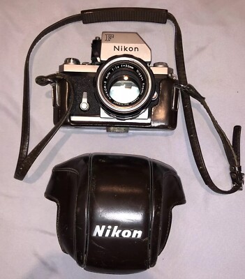 Vintage Nikon F3 Camera 35mm SLR w/ Nikkor 50mm 1:14 Lens | eBay