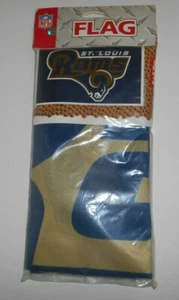 St. Louis Rams 3' x 5' Flag NIP Wincraft Sports NFL Indoor/Outdoor USA Football - Picture 1 of 3