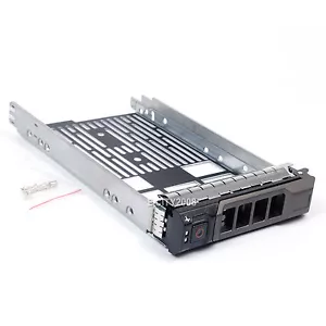 New 3.5" SATA SAS Hard Drive Tray Caddy Sled For Dell PowerEdge T620 US Seller - Picture 1 of 8