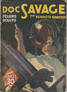 DOC SAVAGE HOMBRES AUDACES MOLINO PELIGRO OCULTO K. ROBESON ENERO 1941 - Picture 1 of 1