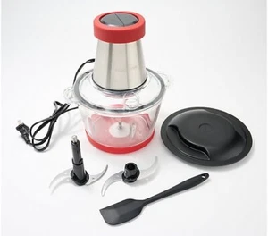 Blue Jean Chef 7,25 Tassen Glasschüssel Elektrischer Zerkleinerer - Bild 1 von 12