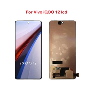 Digitalizador de pantalla táctil con pantalla LCD Vivo iQOO 12 V2307A original AMOLED de 6,78" - Imagen 1 de 5