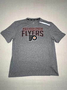 Philadelphia Flyers shirt Adult XL fanatics activewear running reflective philly - Picture 1 of 11