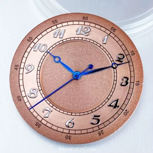 Quadrante orologio 33,5 mm retrò NH35 per NH38 NH36 4R35 4R36 ETA2824 PT5000 automatico mo - Foto 1 di 17
