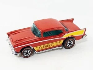 Hot Wheels Original Redlines 57 Chevy Hong Kong 1976 ottime condizioni, vintage - Foto 1 di 6