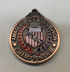 AAU AMATEUR ATHLETIC UNION CHAMPIONSHIP MEDAILLE BRONZE - Bild 1 von 2