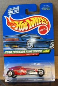 Hot Wheels 2000 Treasure Hunt Sweet 16 ll with Real Riders - Picture 1 of 9