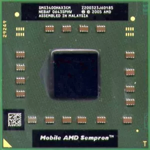 **TESTED** SMS3400HAX3CM 3400+ AMD Mobile Sempron 1.8GHz Laptop CPU Processor - Picture 1 of 1