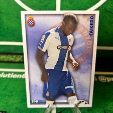 CAICEDO 1ST YEAR-ESPANYOL-MUNDICROMO LEAGUE CHIPS 2014 2015 CARD